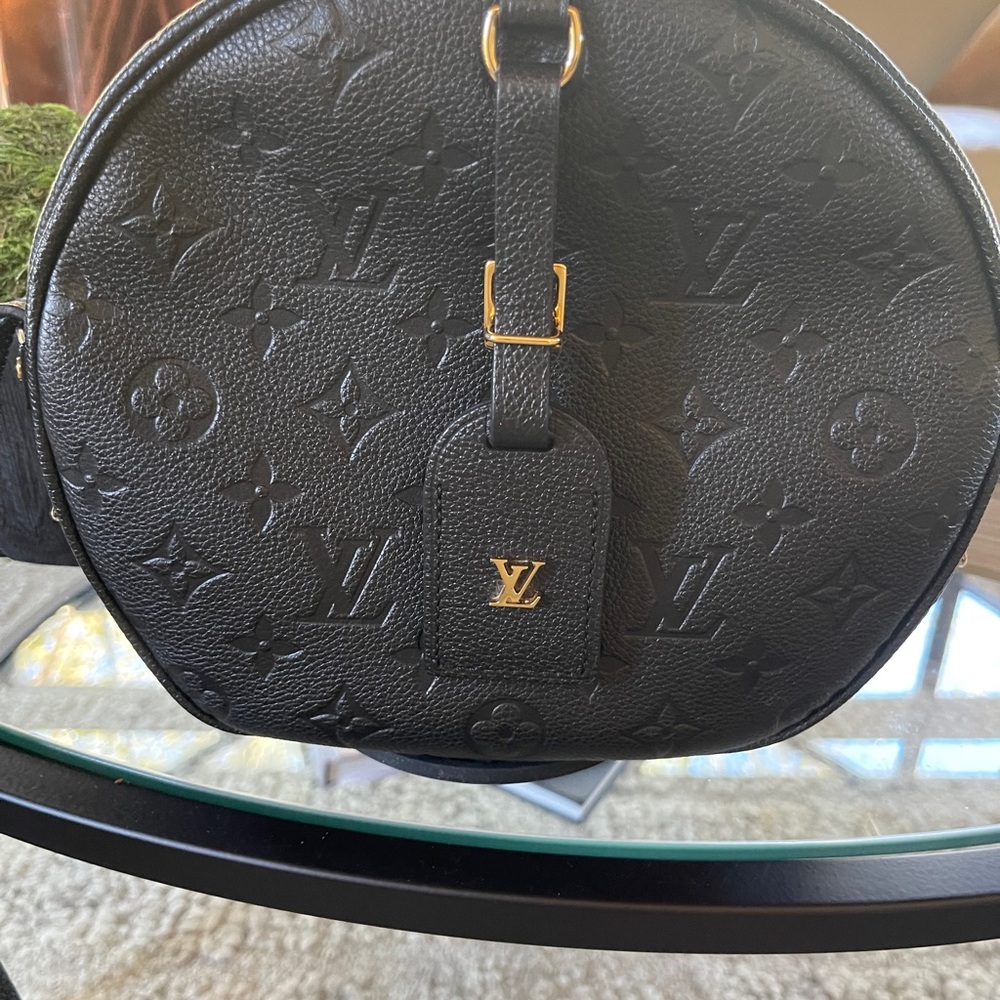 Louis Vuitton Black Monogram Boite Chappeau